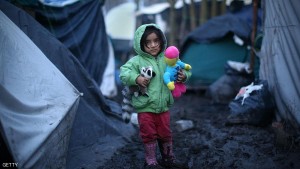 Harsh Winter Conditions For Those Living In The Migrant Camp In Dunkirk